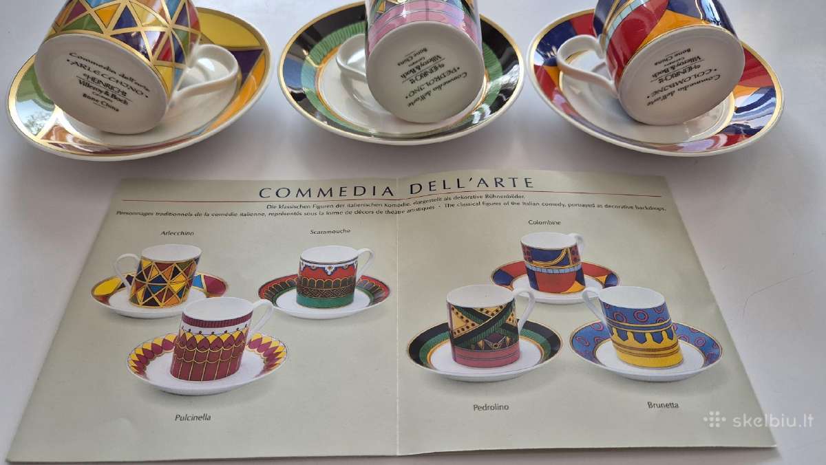 Villeroy & Boch Heinrich Commedia Dell'arte - nuotraukos Nr. 3