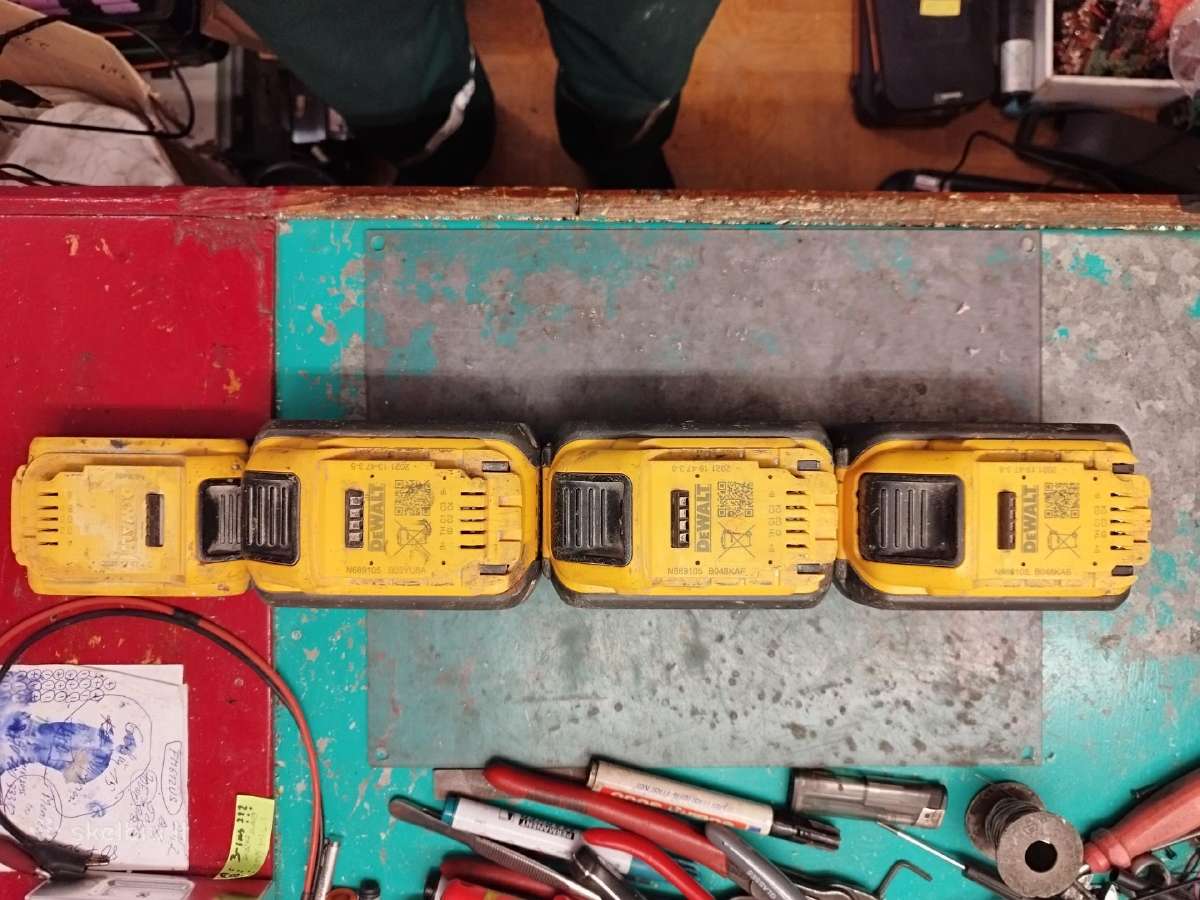 54v Dewalt baterija - nuotraukos Nr. 7