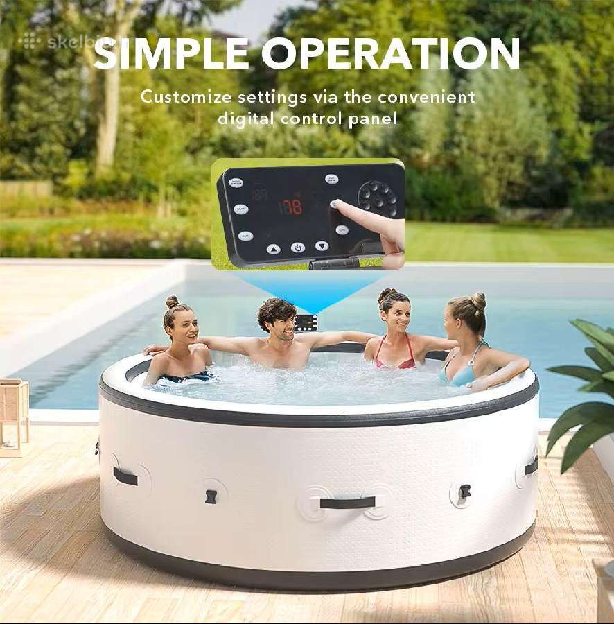 Lazy Spa masažinis kubilas talpinantis 4-6 žmones