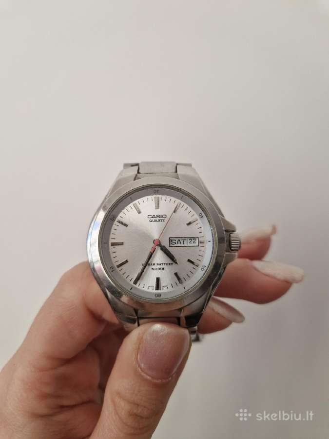 Casio kvarcinis laikrodis - nuotraukos Nr. 2