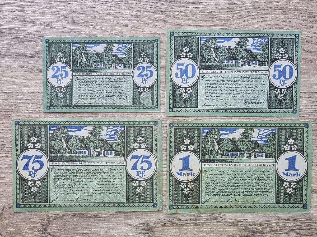 1921m. Šilutė/heydekrug pilnas komplektas - nuotraukos Nr. 2