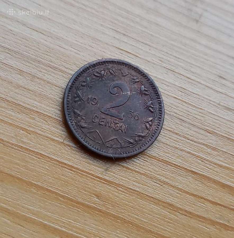 Lietuva 1936 2 centai