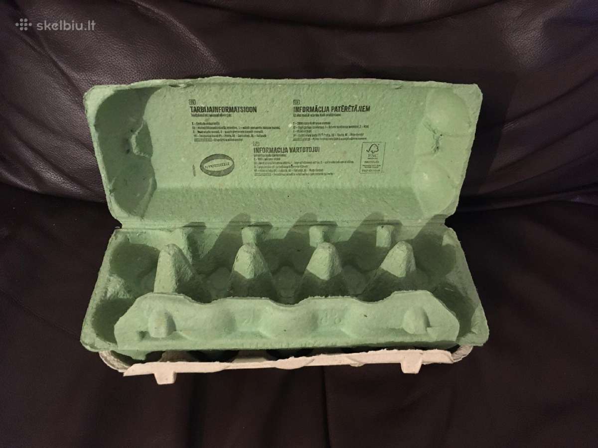Parduodu kiaušinių dėžutes