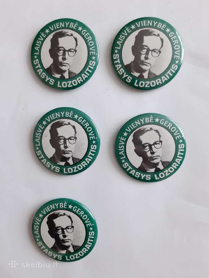 1993 m. S.lozoraičio Prezidento rinkimų ženkliukas