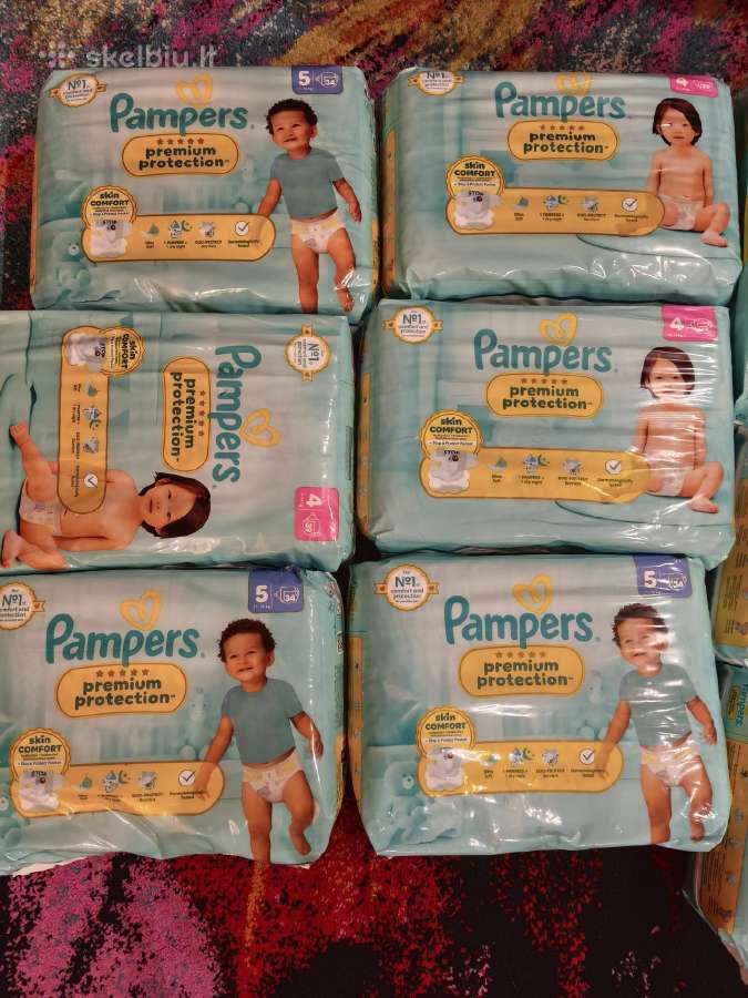 Pampers premium protection