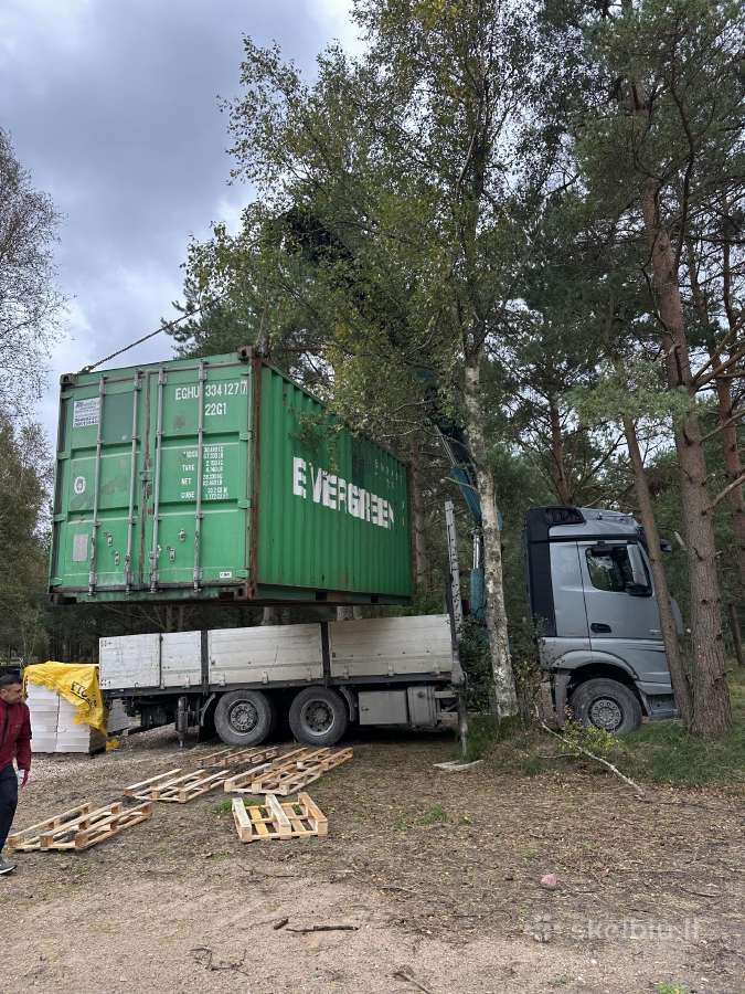 Jūrinių Konteineriu nuoma pardavima ir pristatymas