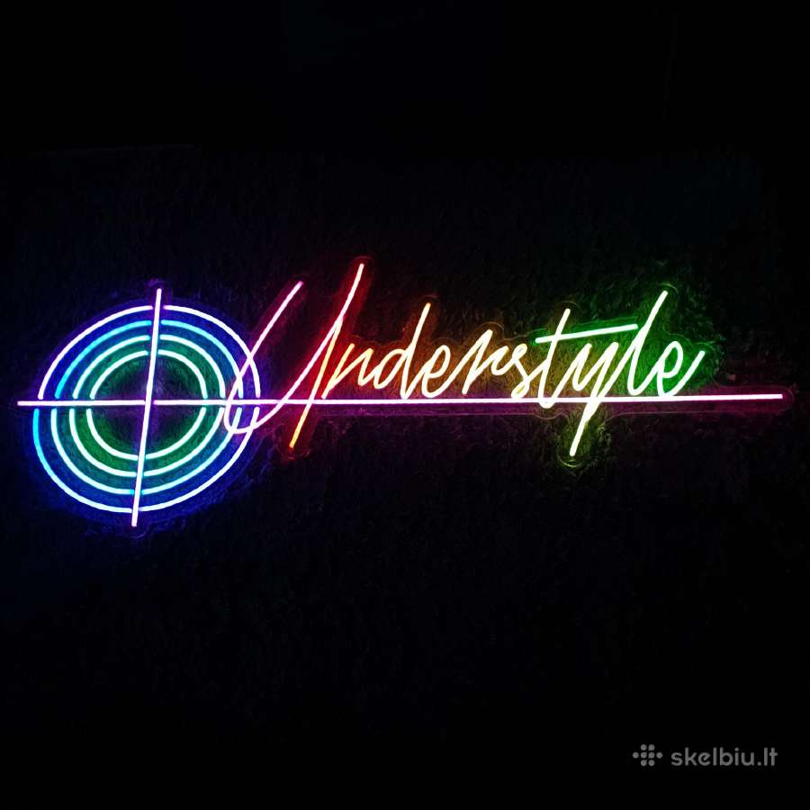 LED neoninės iškabos, neoniniai užrašai, ženklai - nuotraukos Nr. 2