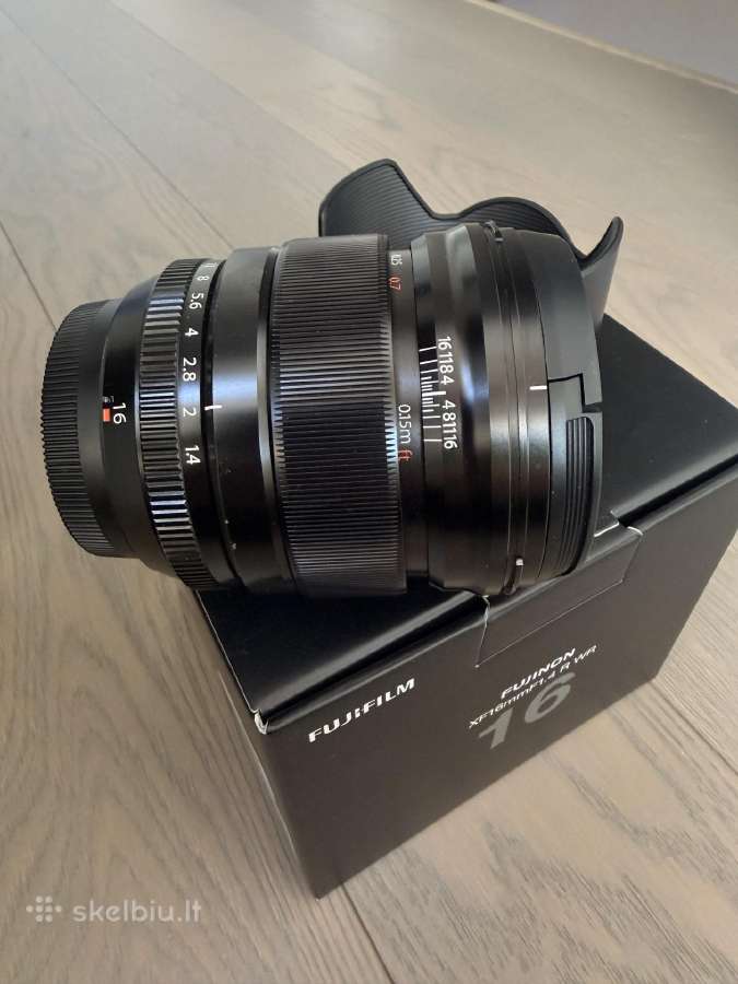 Fuji Xf 16mm F1.4 WR objektyvas
