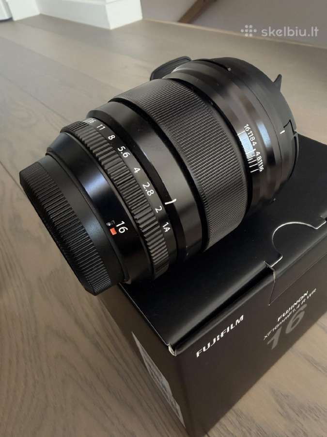 Fuji Xf 16mm F1.4 WR objektyvas - nuotraukos Nr. 2