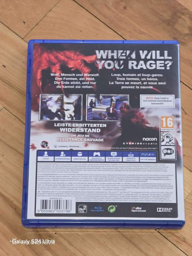 Werewolf The Apocalypse Playstation 4 - nuotraukos Nr. 4