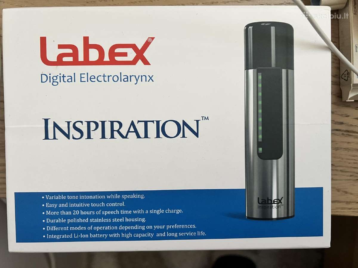 Labex Inspiration, Dirbtinė gerklė, Balso protezas