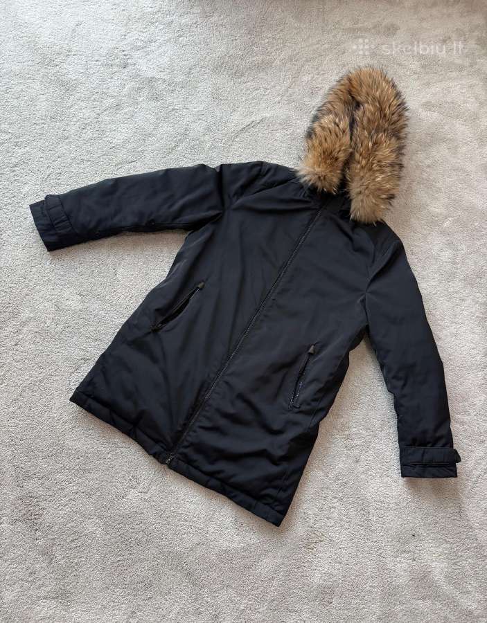 Massimo Dutti Pūkine Vyriška Striukė