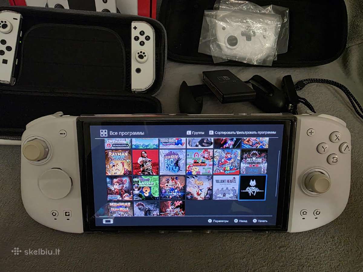 „Nintendo Switch“ Oled atrištas