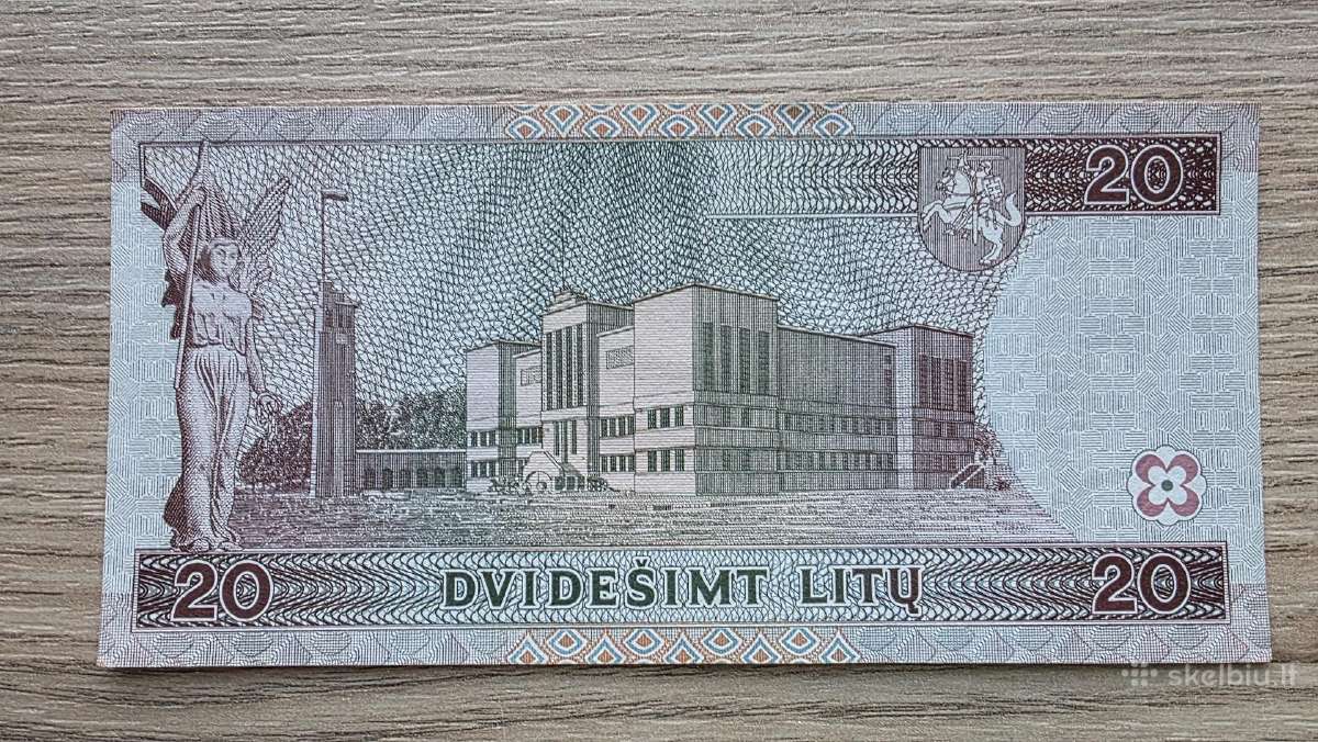 1997 metų 20 litų Aunc - nuotraukos Nr. 2