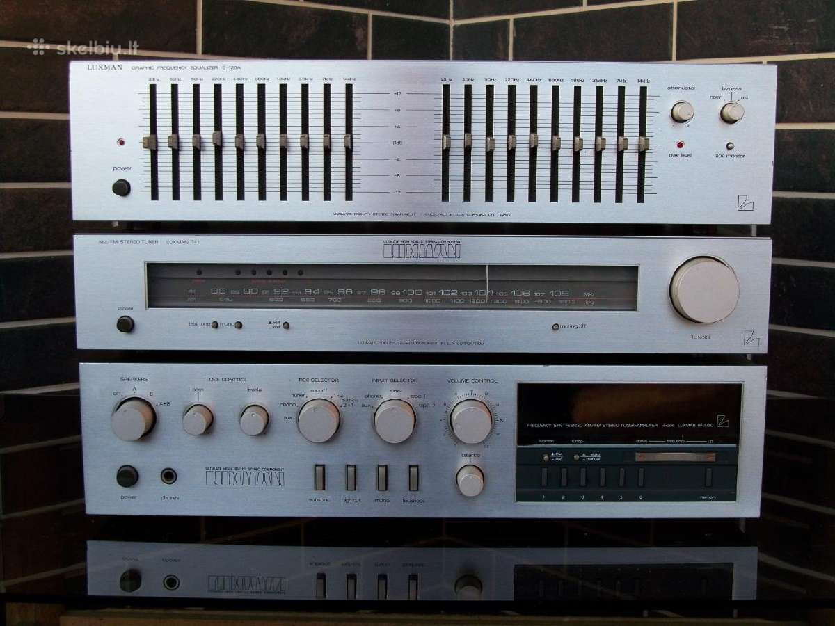 Yamaha A-700+t-500.r-1000. Optonica. Luxman - nuotraukos Nr. 27