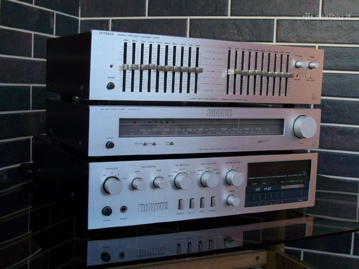 Yamaha A-700+t-500.r-1000. Optonica. Luxman - nuotraukos Nr. 28