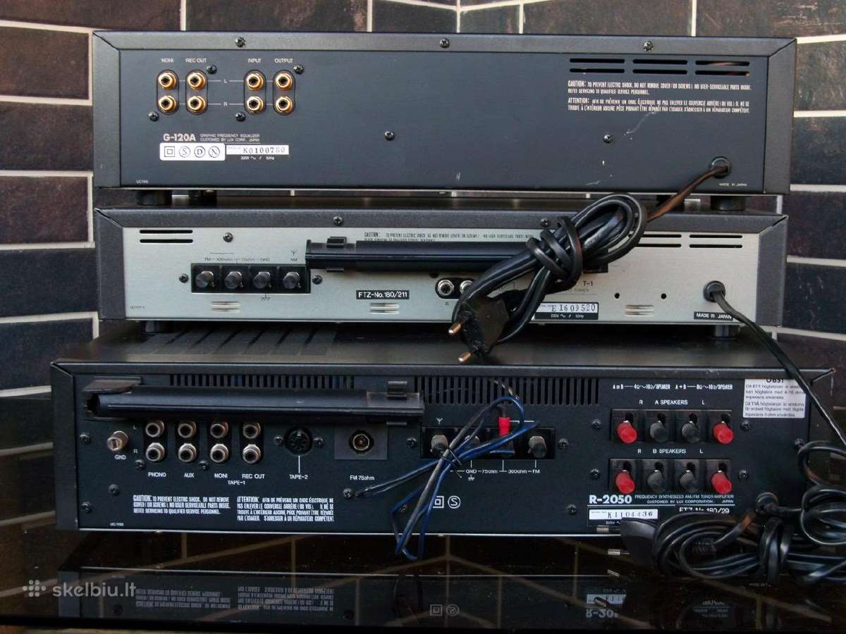 Yamaha A-700+t-500.r-1000. Optonica. Luxman - nuotraukos Nr. 31