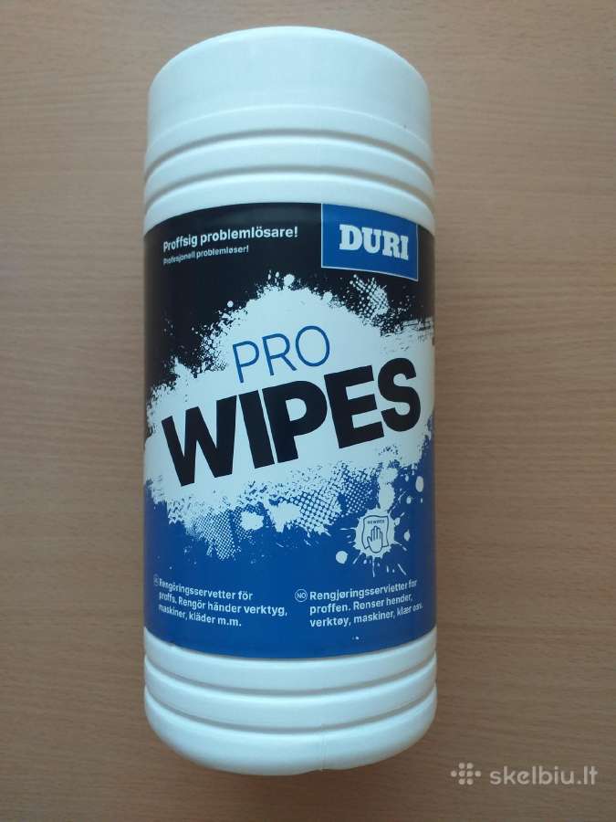 Drėgnos servetėlės profesionalams Duri