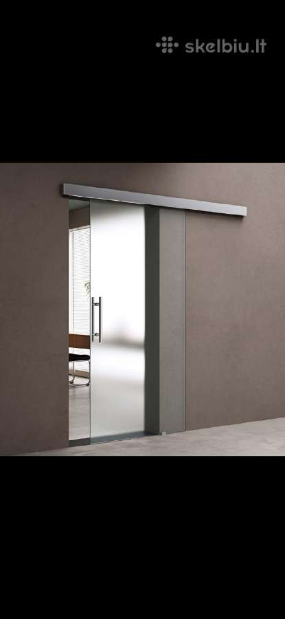 Stiklinės stumdomos durys su Softclose nuo 228eur