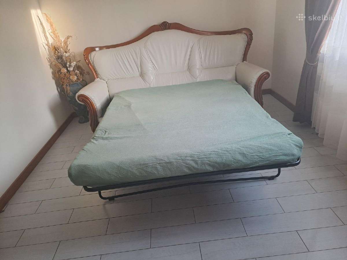Parduodamas eko odos svetainės komplektas. - nuotraukos Nr. 2