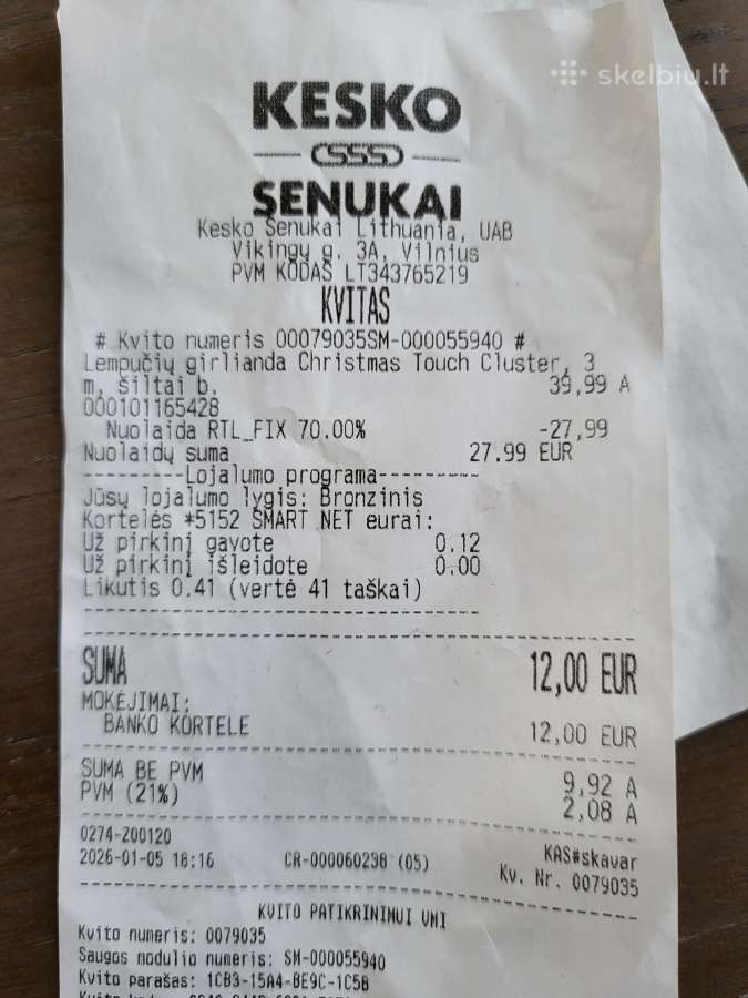 Nauja nenaudota lempučių girlianda - nuotraukos Nr. 4