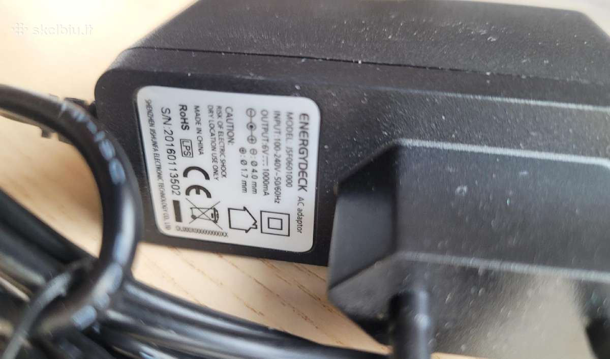 Naujas Energydeck Ac adapteris - nuotraukos Nr. 3
