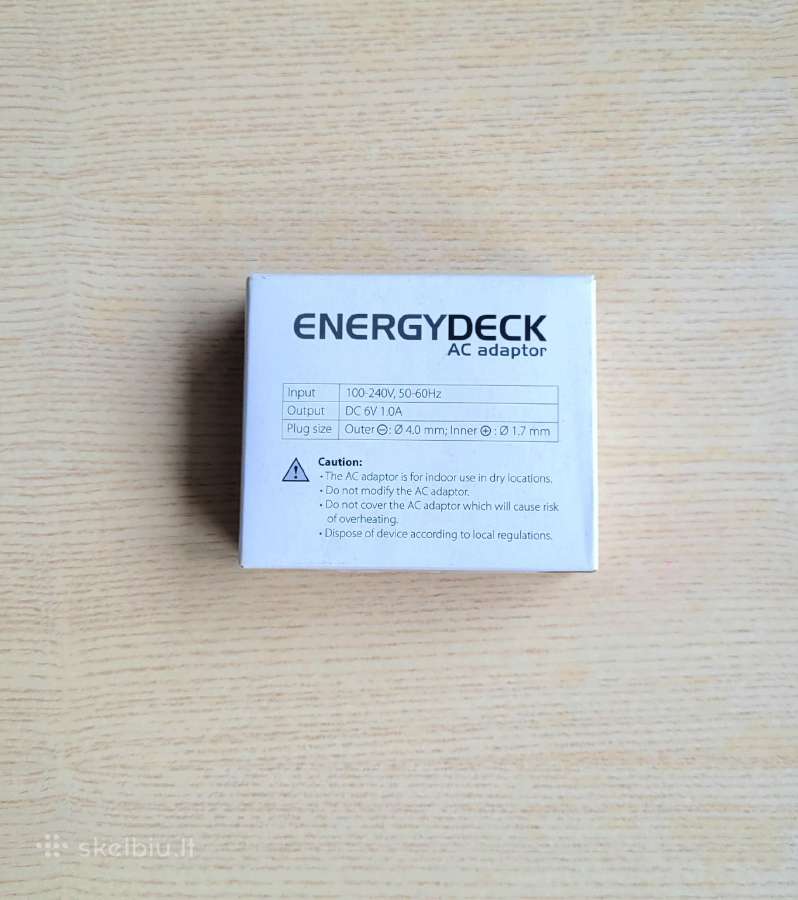 Naujas Energydeck Ac adapteris - nuotraukos Nr. 4
