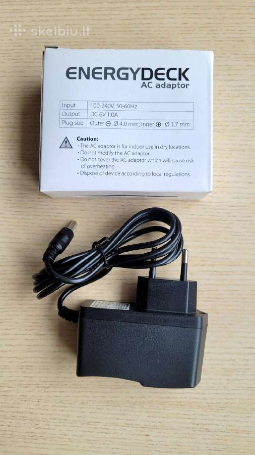 Naujas Energydeck Ac adapteris - nuotraukos Nr. 5