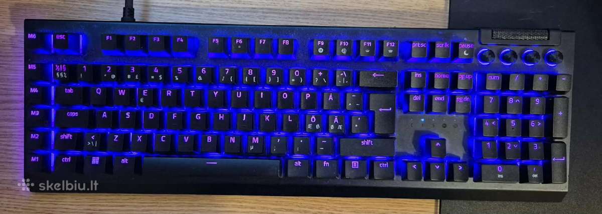 Razer Blackwidow V4 green switches