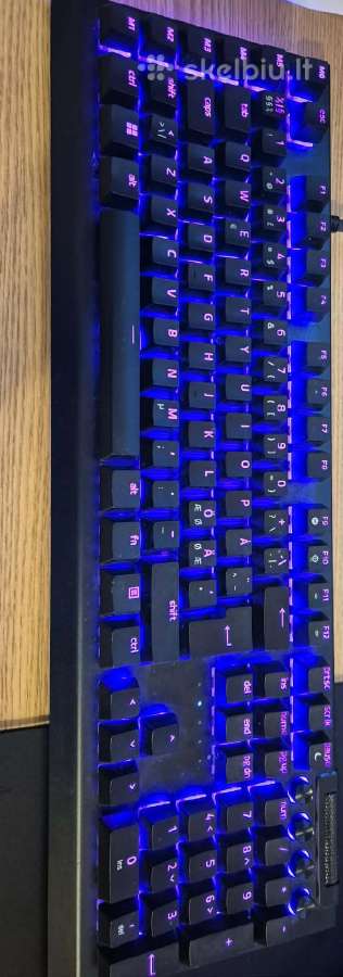Razer Blackwidow V4 green switches - nuotraukos Nr. 2