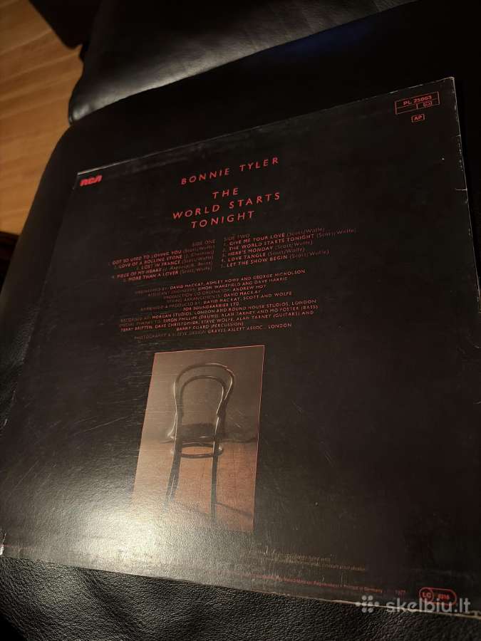 Bonie Tyler “ The World Starts Tonight - nuotraukos Nr. 2