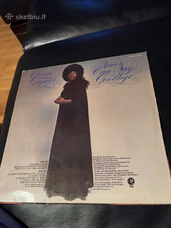 Never can say goodbye Gloria Gaynor - nuotraukos Nr. 2