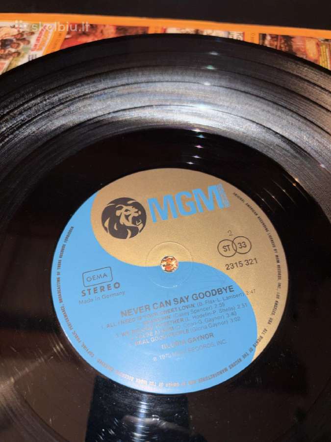 Never can say goodbye Gloria Gaynor - nuotraukos Nr. 7