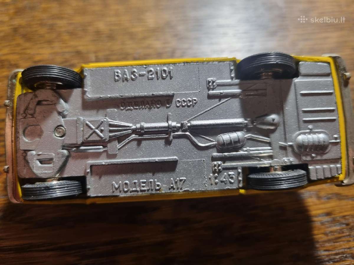 Ussr 1/43 lada 2101 A17 milicija - nuotraukos Nr. 5