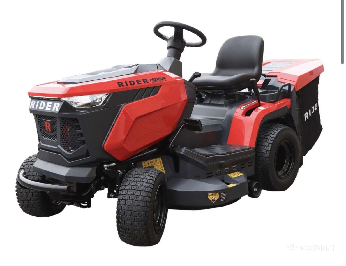 Rider R92-BH vejos traktoriukas su krepšiu