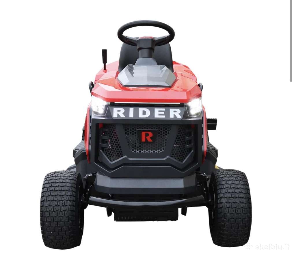 Rider R92-BH vejos traktoriukas su krepšiu - nuotraukos Nr. 2