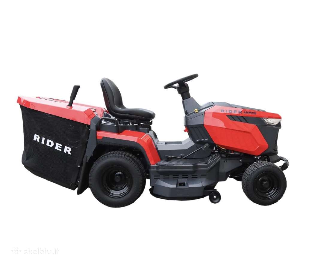 Rider R92-BH vejos traktoriukas su krepšiu - nuotraukos Nr. 3