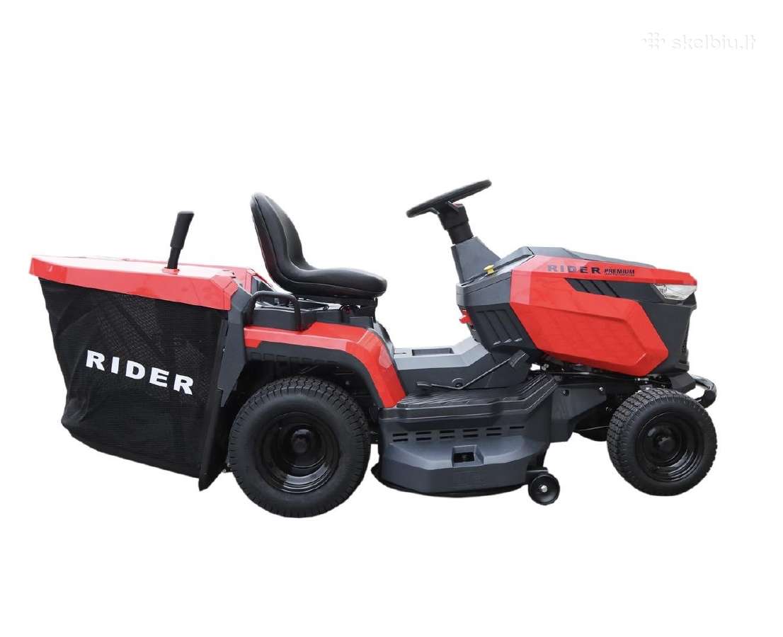 Rider R102-BH vejos traktoriukas su krepšiu - nuotraukos Nr. 2