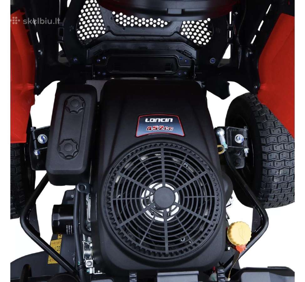 Rider R102-BH vejos traktoriukas su krepšiu - nuotraukos Nr. 3