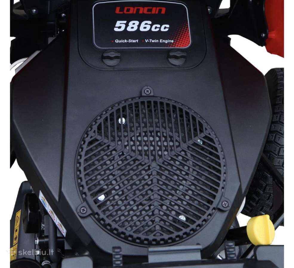 Rider R102-BH vejos traktoriukas su krepšiu - nuotraukos Nr. 6