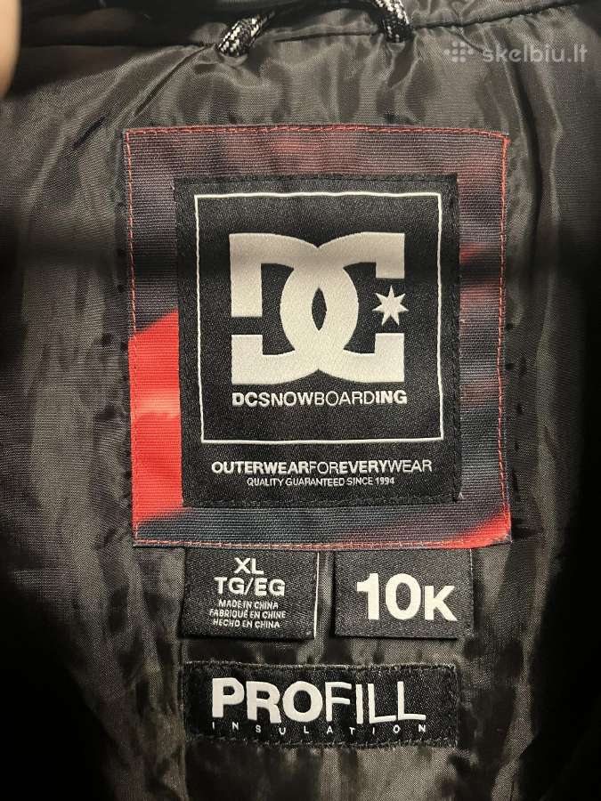 Dc snowboard slidinejimo striuke - nuotraukos Nr. 5