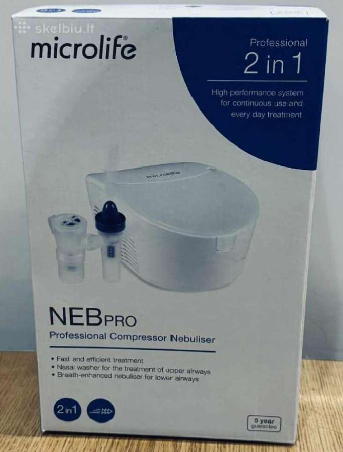 Profesionalus 2in1 inhaliatorius Microlife Nebpro