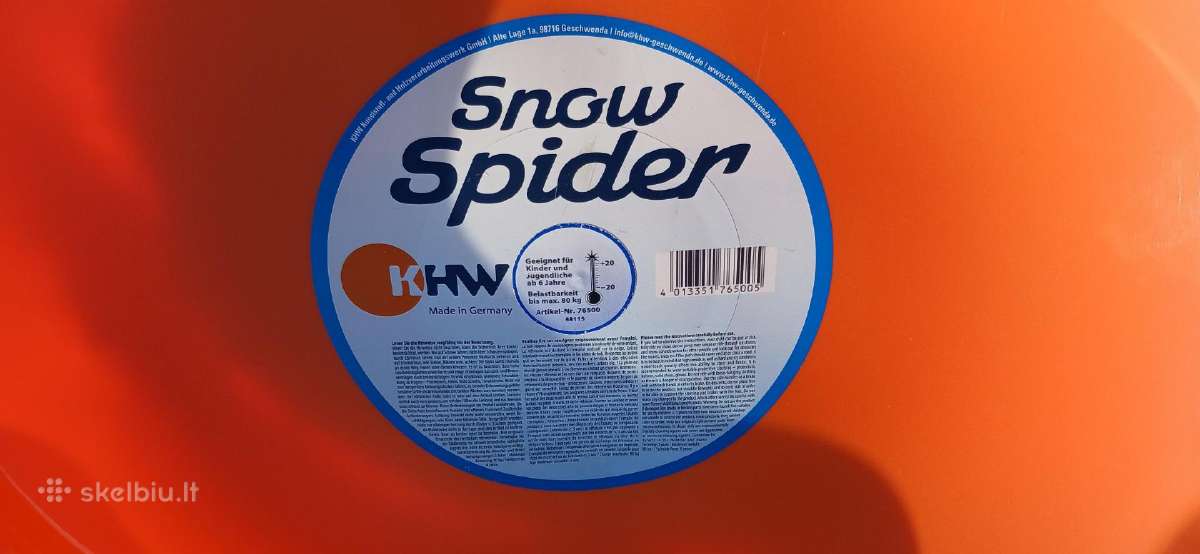 Čiuożynė (pašikniukas) Snow Spider - nuotraukos Nr. 4