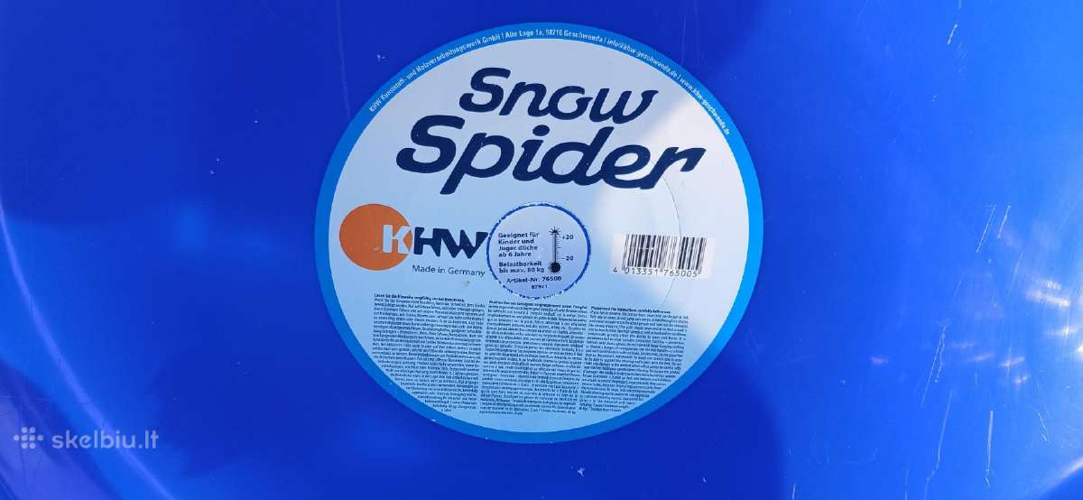Čiuożynė (pašikniukas) Snow Spider - nuotraukos Nr. 5