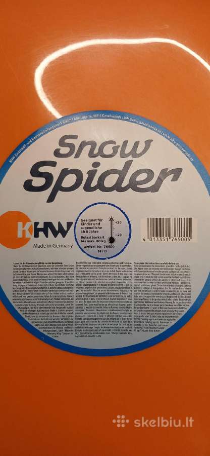 Čiuożynė (pašikniukas) Snow Spider - nuotraukos Nr. 6