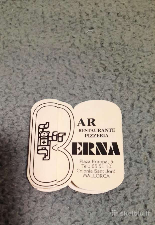 Rem. Degtukų dėžutė knygelė Berna - nuotraukos Nr. 2