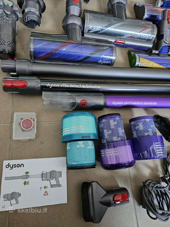 Dyson siurbliu priedai, detales, dalys, remontas - nuotraukos Nr. 3