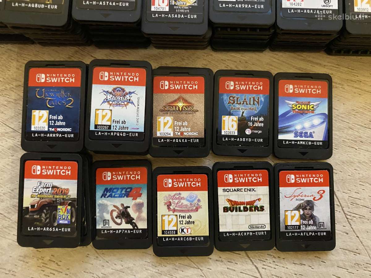 Nintendo switch žaidimai - nuotraukos Nr. 2