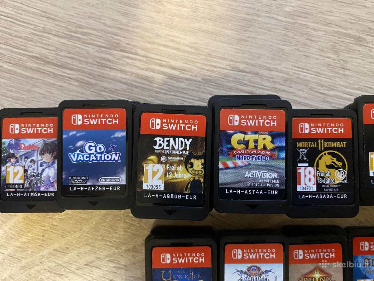 Nintendo switch žaidimai - nuotraukos Nr. 3