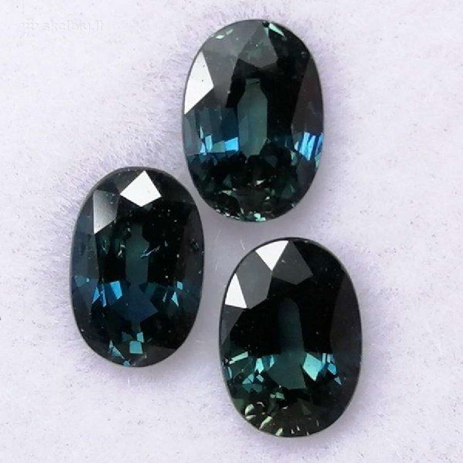 Safyrai iš Šri Lankos (2,35ct) - nuotraukos Nr. 4
